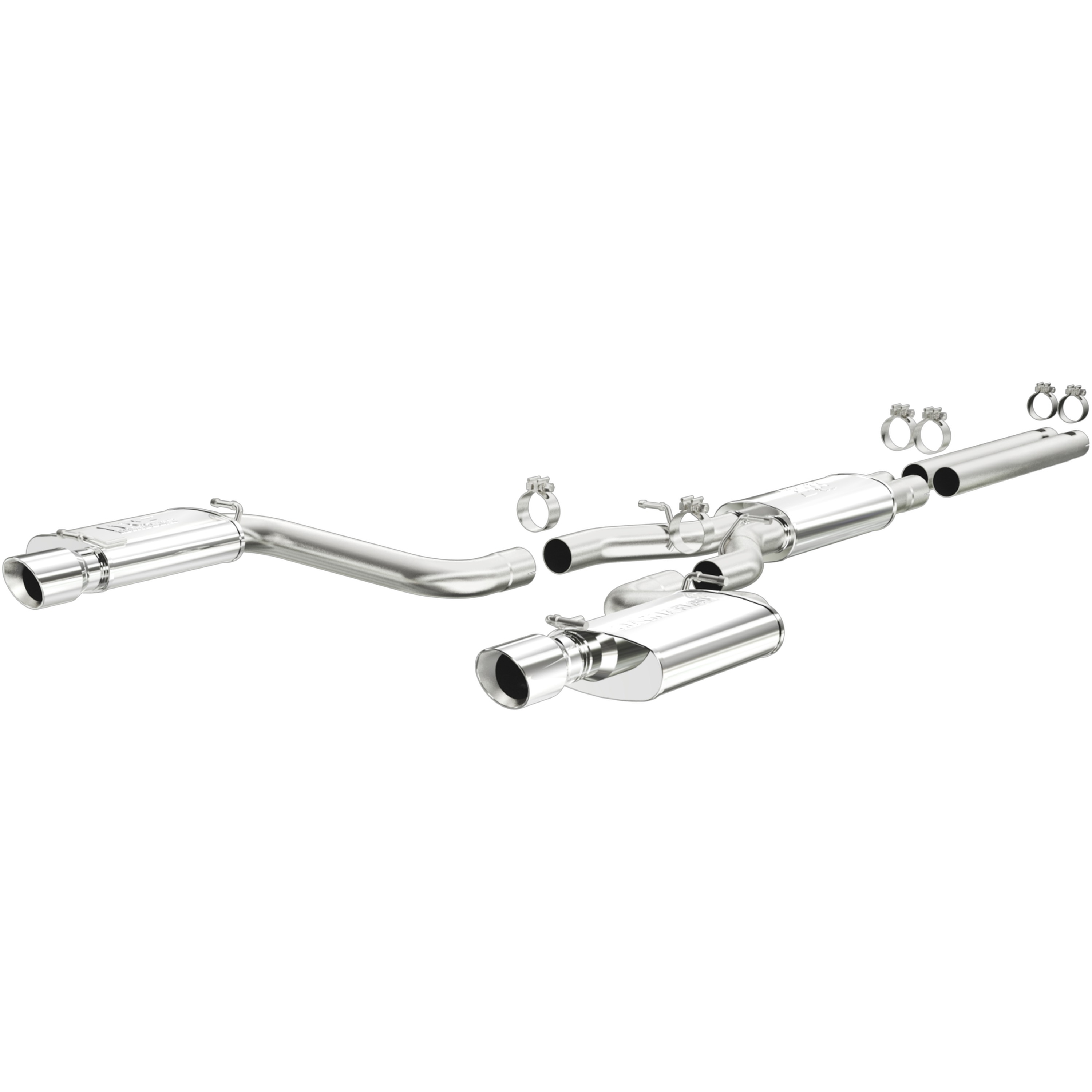 MagnaFlow Exhaust Products 16642 Street Series Stainless Cat-Back System